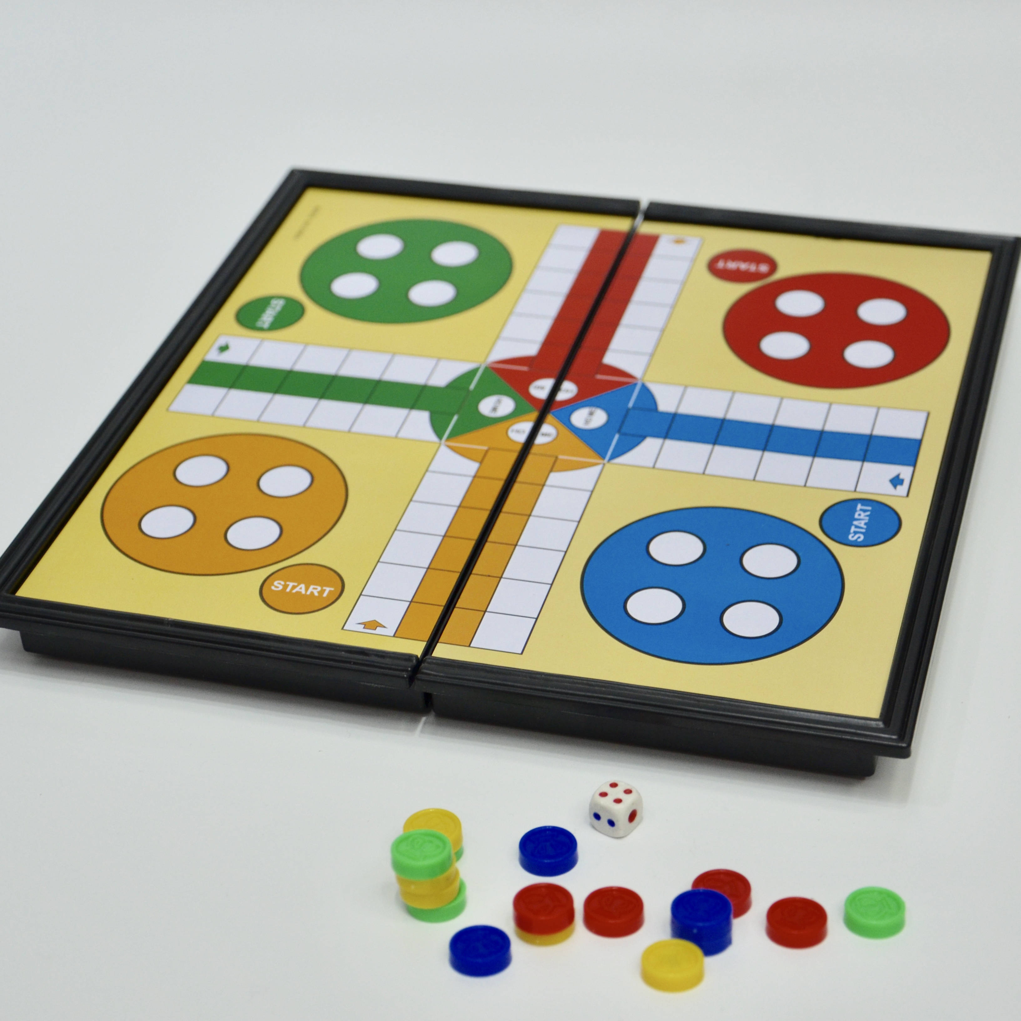 LUDO colorful plastic flying chess toys