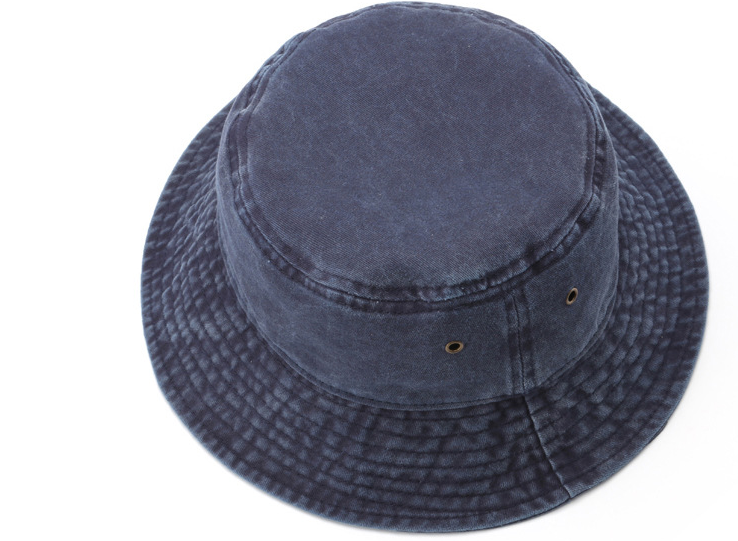 Fisherman's Hat Men's Cotton Wash Old Cowboy Pot Hat details Picture
