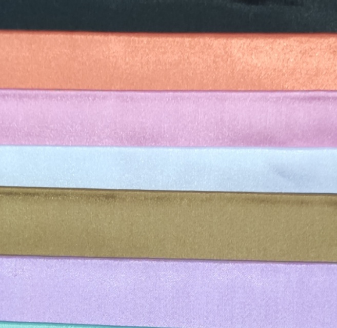 25×300D Gongsatin fabric decorative fabric is available in multiple colors details Picture