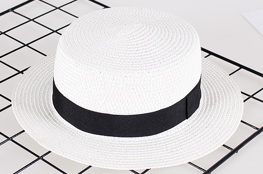 Straw hats, outdoor summer sun protection and shade beach hats, sun hats, sweat-absorbing and breathable men's straw hats