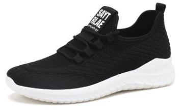 Spring New Leisure Low-Top Fashion Flying Woven Sneakers Men Wholesale Running Breathable Outdoor Travel Sneakers Men