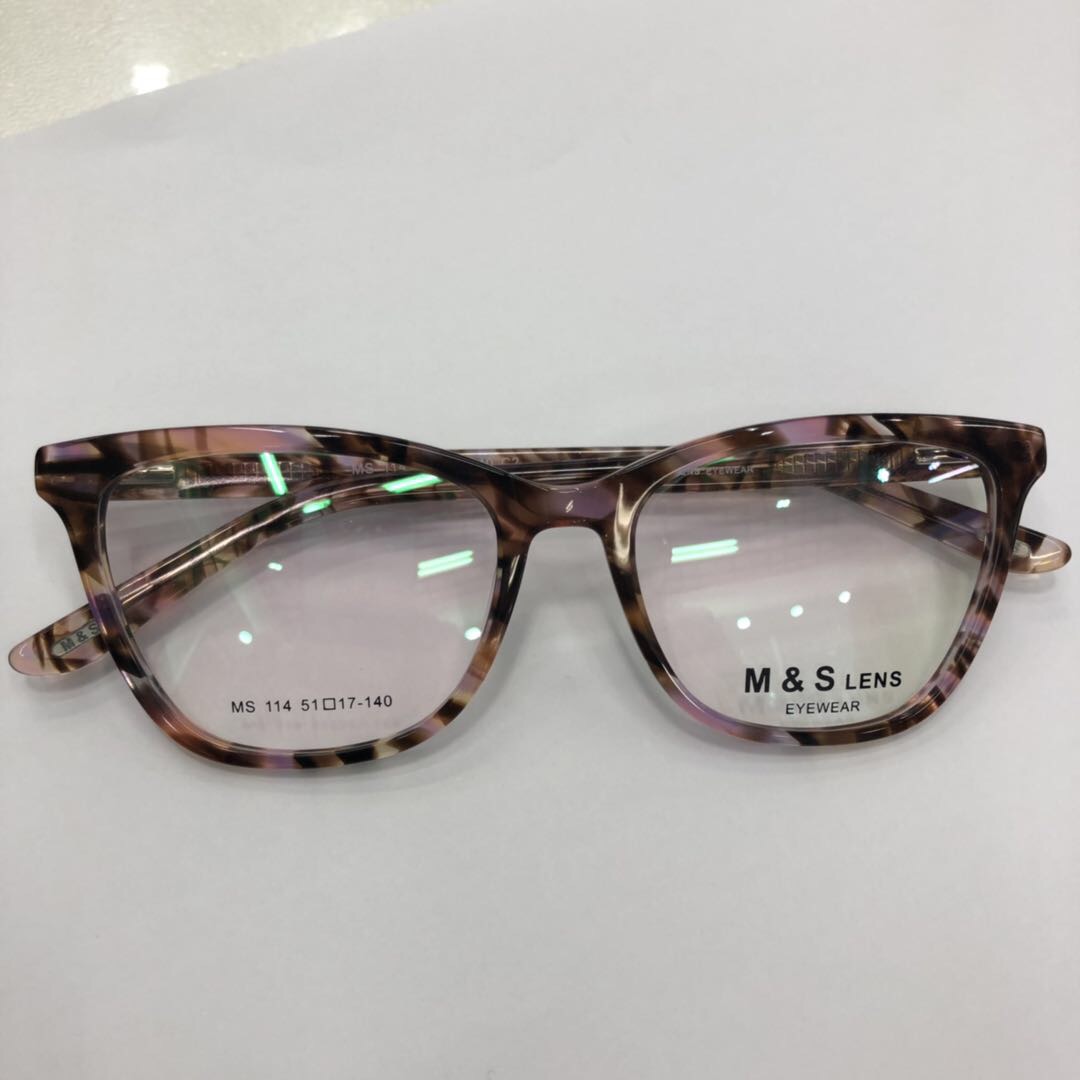 The classic leopard print series of Korean version myopia glasses for students are casual and fashionable