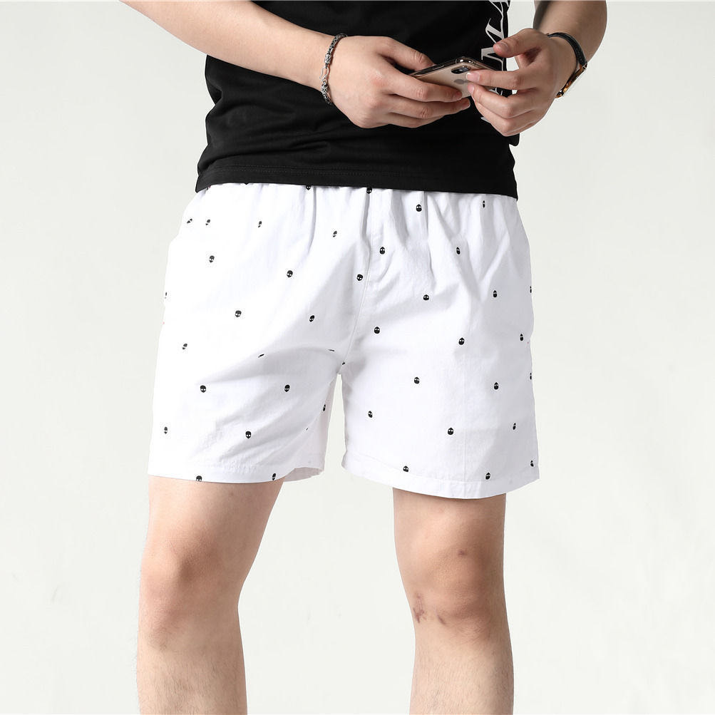 跑步健身运动短裤男大码休闲沙滩裤夏季薄款男士五分裤速干大裤衩