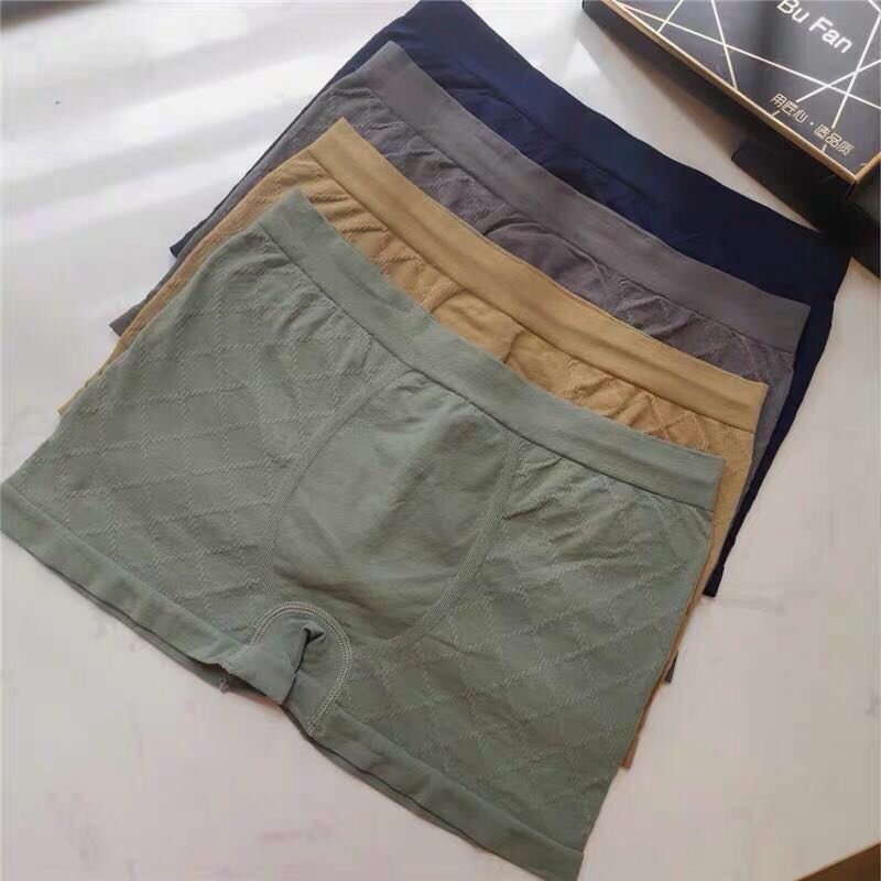 Fashion 3D Seamless Seamless Men's Boxers Comfortable Breathable Boxers Boxer Shorts