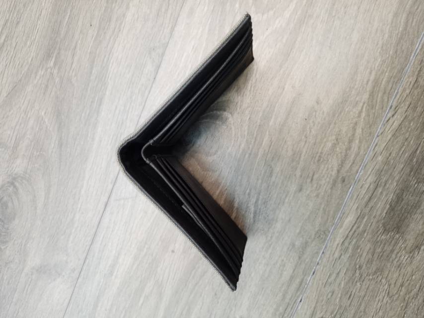 爆款帆布男士对折钱包细节图