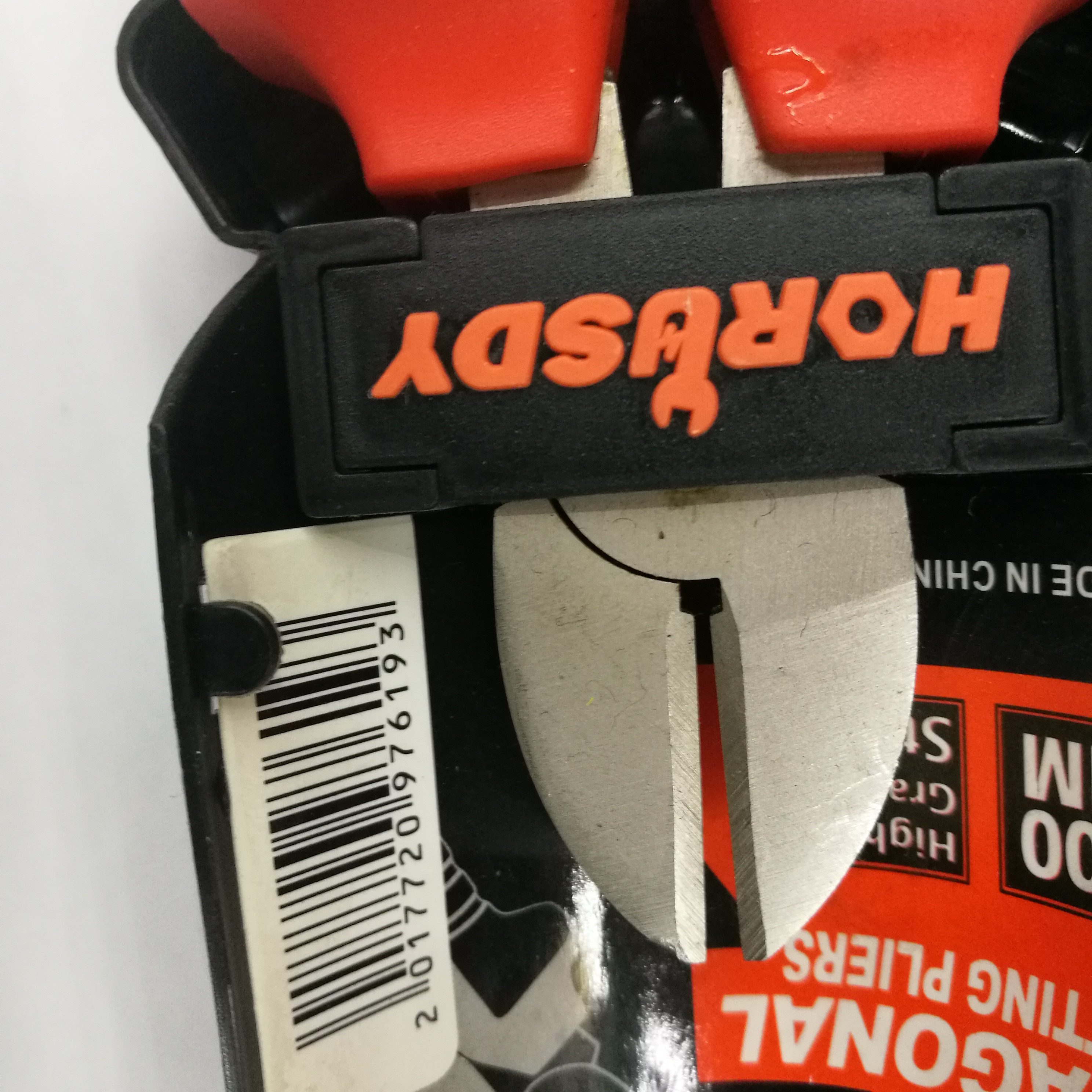 Wholesale of high-precision steel and plastic handle diagonal pliers in Jiangsu details Picture