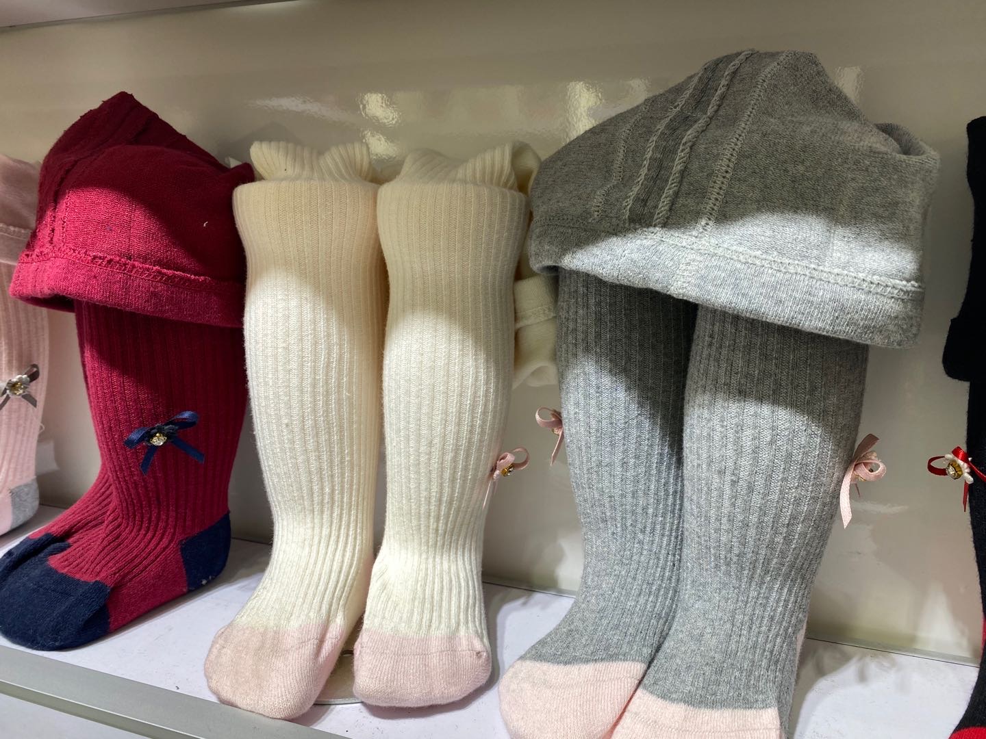 冬季加厚毛圈婴儿女宝宝连裤袜保暖拉绒竖条打底袜女童儿童连裤袜