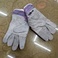 加厚耐磨帆布手套双层焊工防护手套白色花园劳保手套产品图
