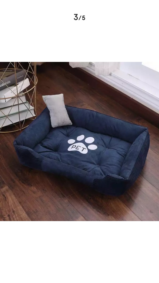Cute Pet Claw Cute Series Thickened edge-wrapped pet bed details Picture