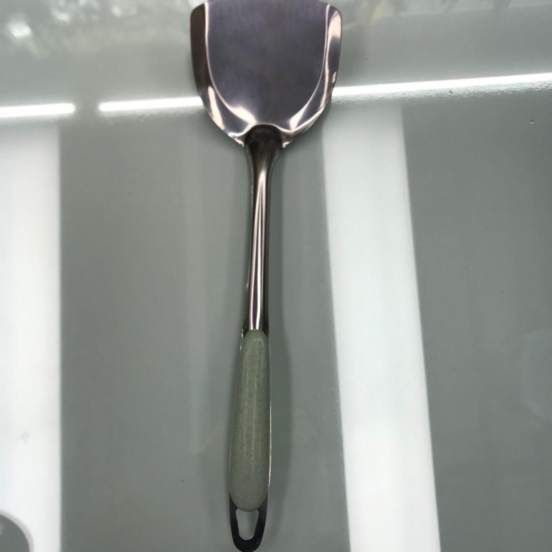 不锈钢手柄钢铲不锈钢中式铲 锅铲烹饪锅具配件厨具