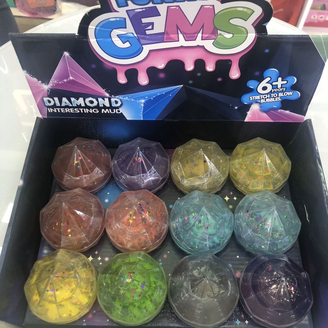 Manufacturers sell children's toys with diamond sequins and crystal clay thumbnail