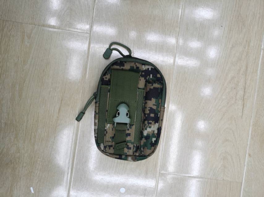 多功能迷彩绿钥匙包