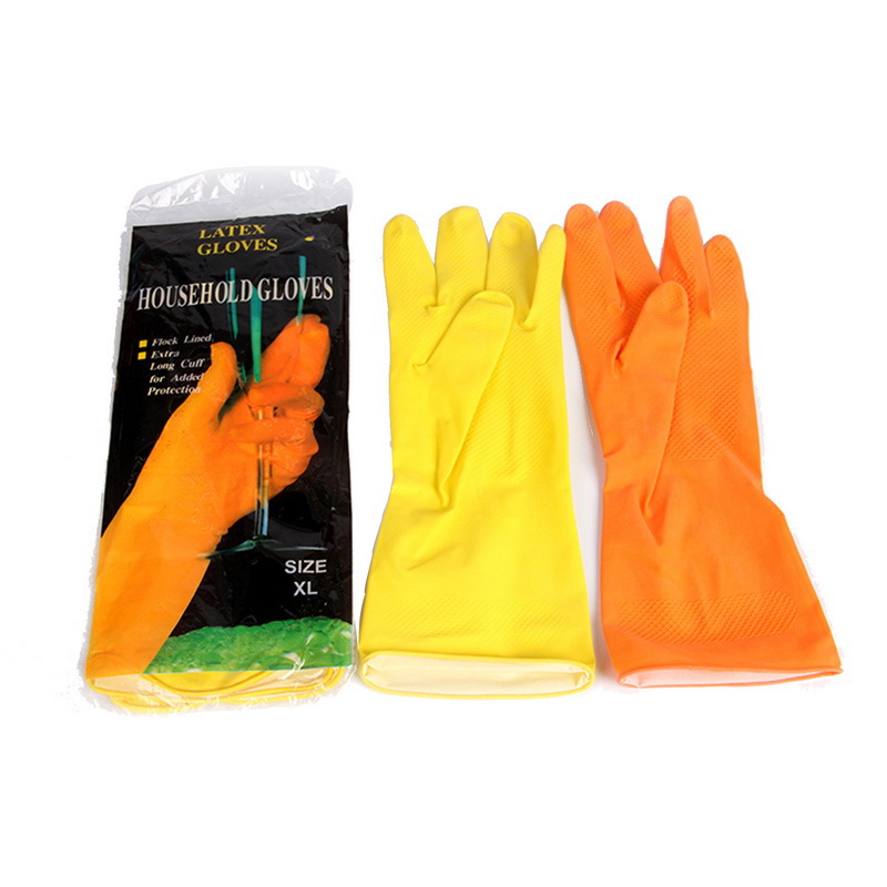 多款彩色家用手套r乳胶手套家居清洁卫生手套厂家直销批发详情图3