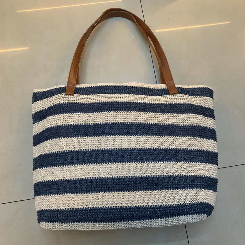 New Canvas Bag Beach Bag Youth Bag Carrying Cloth Bag Going Out Space Mommy Bag Straw Bag Women's Hook