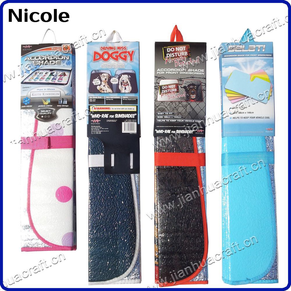 4MM双面泡棉 汽车遮阳挡 太阳挡 遮阳用品产品图