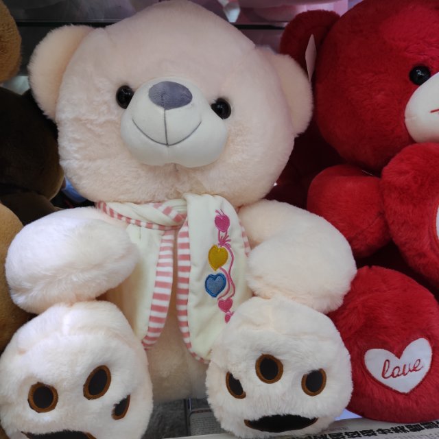 Hamster shelter plush Papa ring doll as a gift, suitable for children. Warm, cute, safe, environmentally friendly, and made of soft material