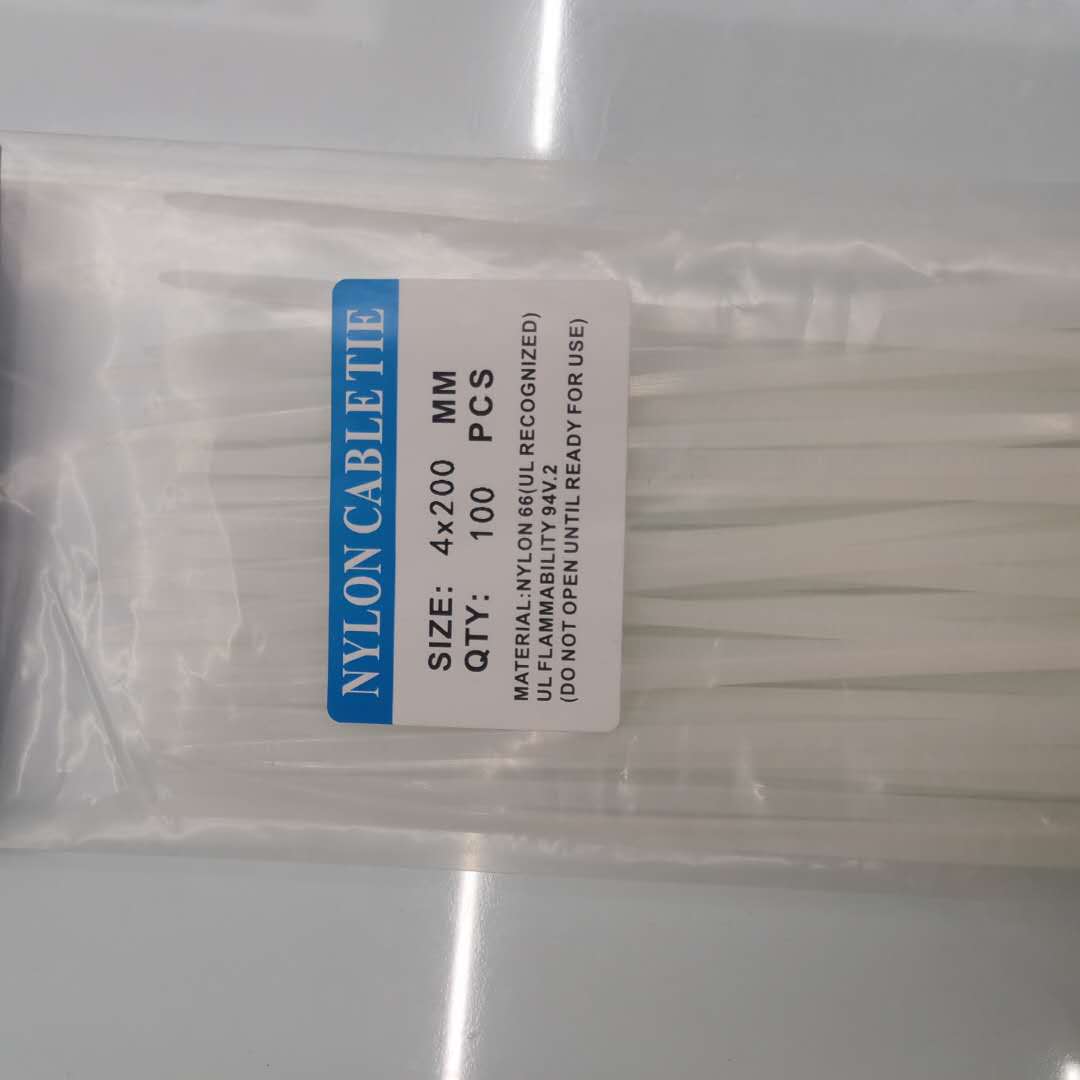 Fixed plastic strapping, wire harness, binding, colored self-locking nylon cable ties Specification image
