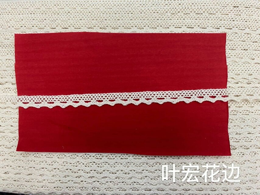 棉线花边服装面料花边本色花边家居面料 小边产品图