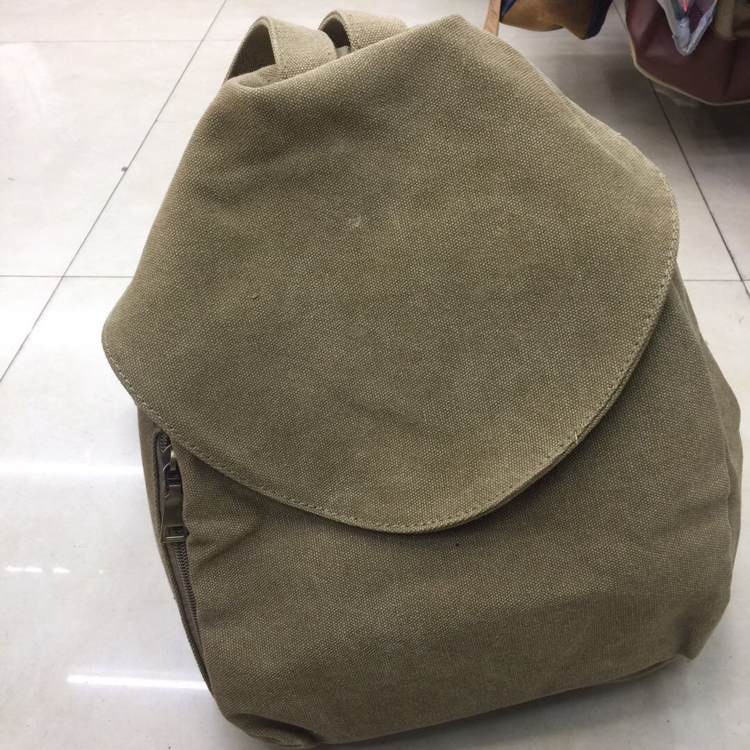 新款女单肩包购物袋挎包文艺布袋学生书包大包手提包产品图