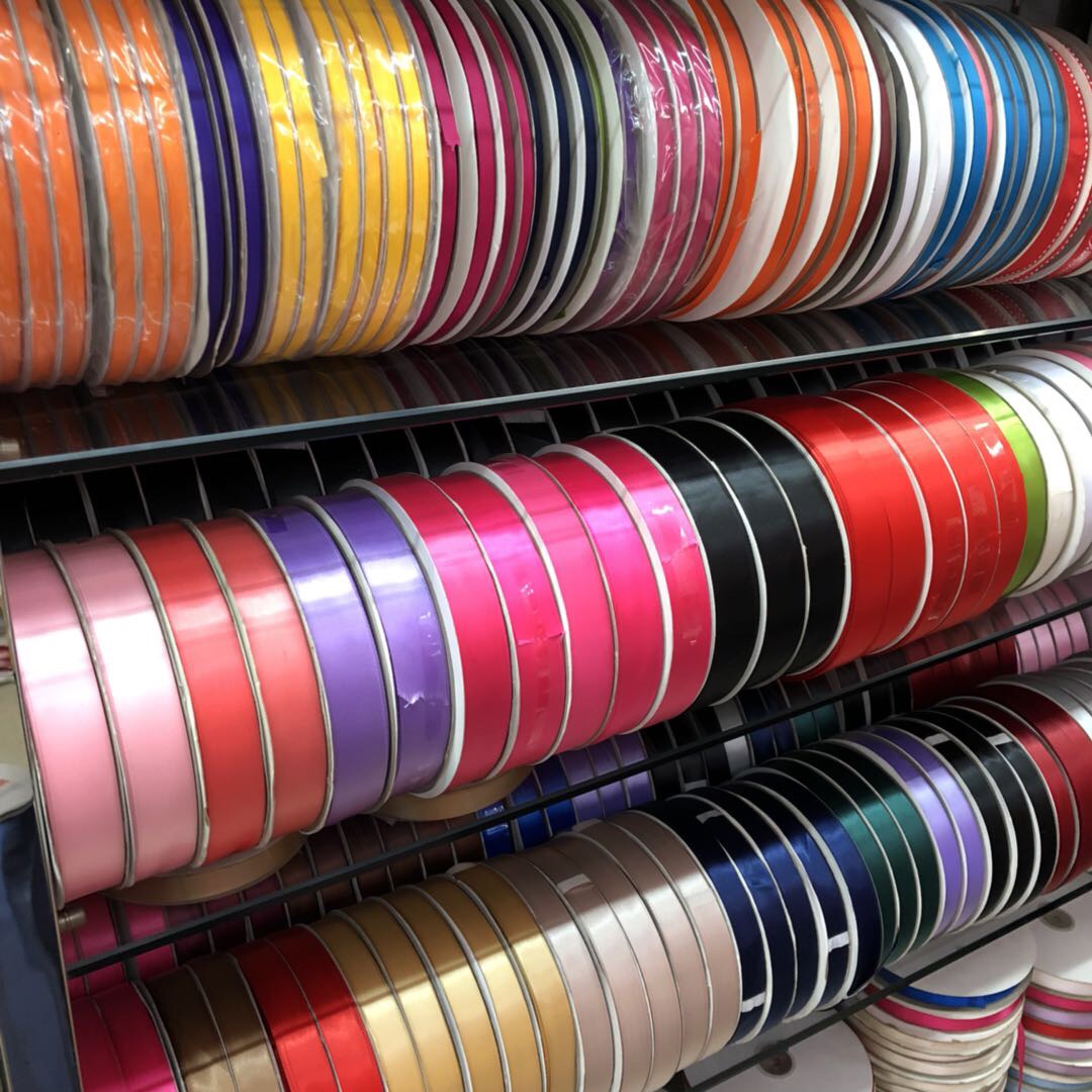 2-centimeter-wide colored chair back, bow, ribbon, webbing, colored ribbon, satin ribbon, wedding silk ribbon roll, DIY edge wrap Specification image