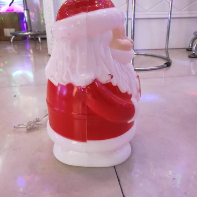 旗帜灯圣诞装饰蜡烛灯节能灯圣诞老人装饰灯电子蜡烛灯细节图