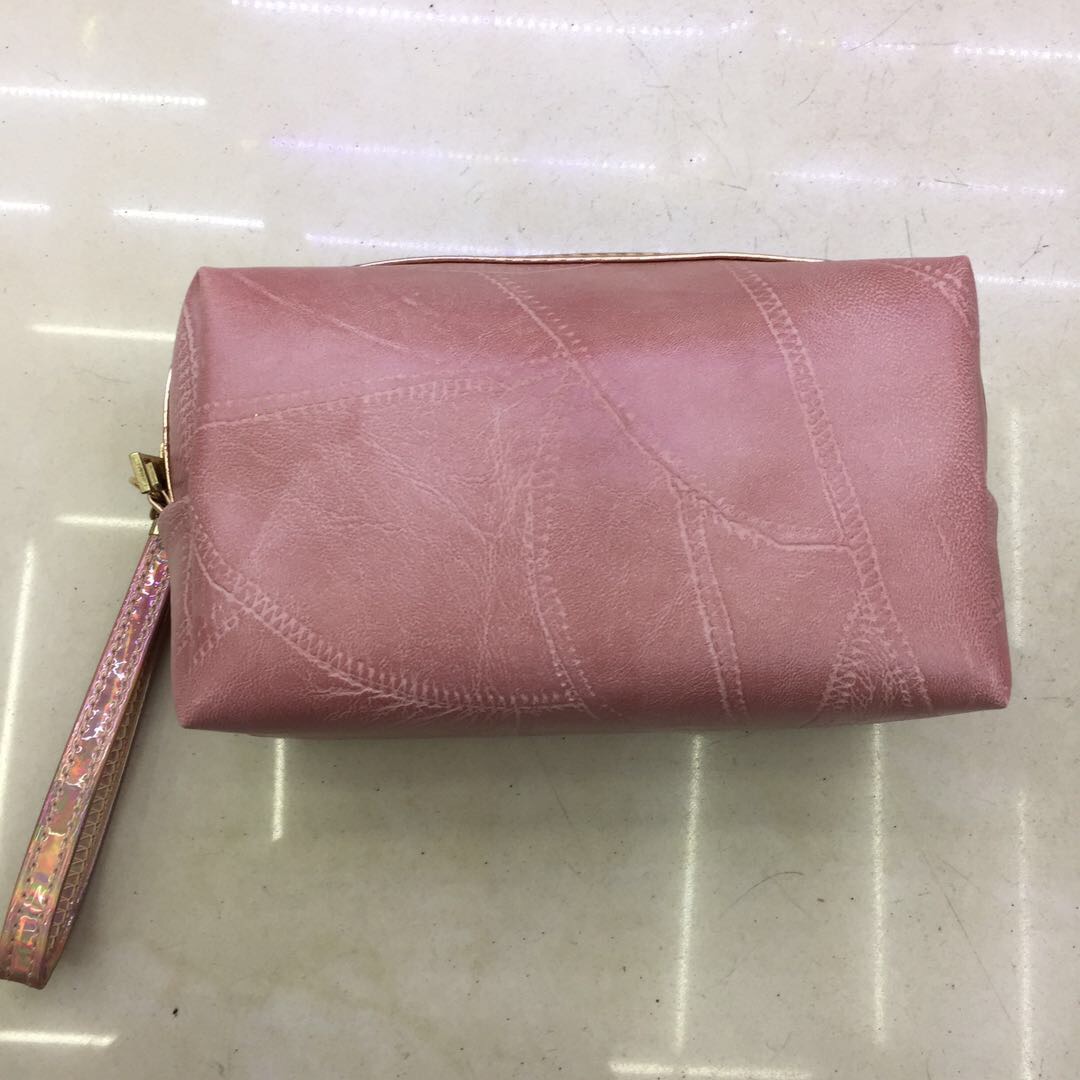 Simple Travel Cosmetics Small Bag Portable Large Capacity Makeup Bag Toiletry Bag Waterproof Specification drawing