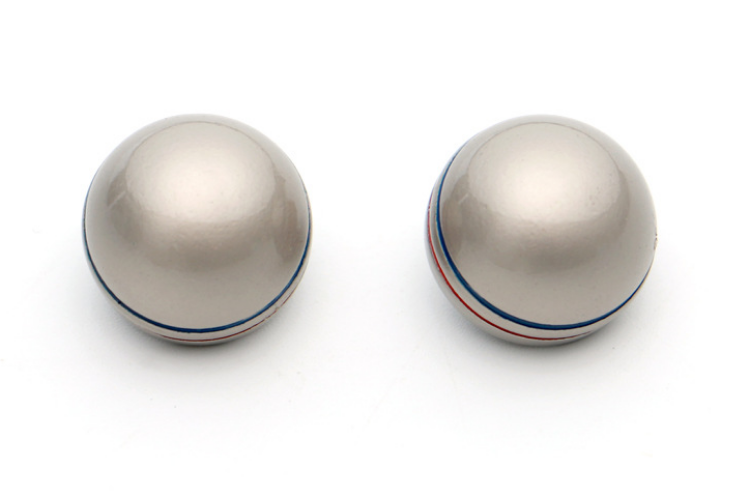 Metallic buttons Zinc alloy plating hand sewn transparent pearl buttons DIY personalized clothing decorative hardware buttons thumbnail