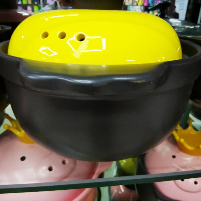 麦饭石不绣钢双耳套锅/双耳不粘锅套锅/炖盅/铝锅/砂锅炖锅产品图