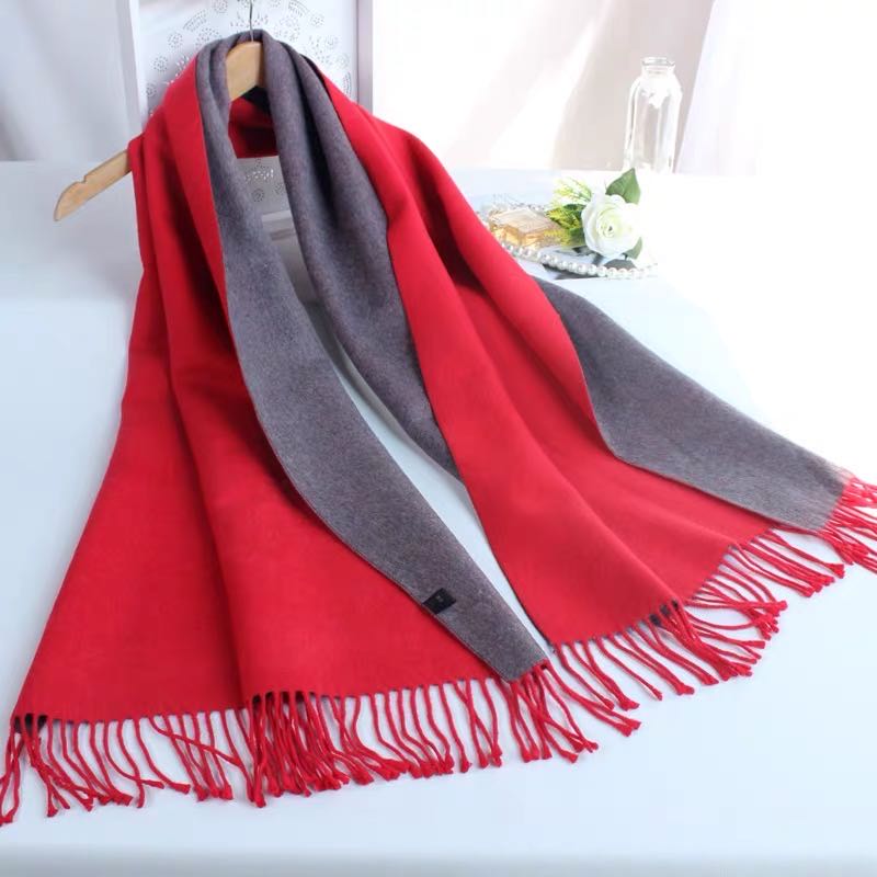 Scarf Female Explosive Long Fashion Soft Trend New Autumn Winter Long Scarf Specification drawing