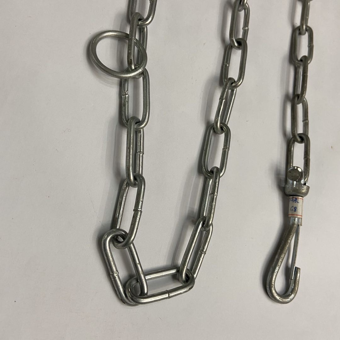 1.8米铁制狗链宠物链链条铁链细节图