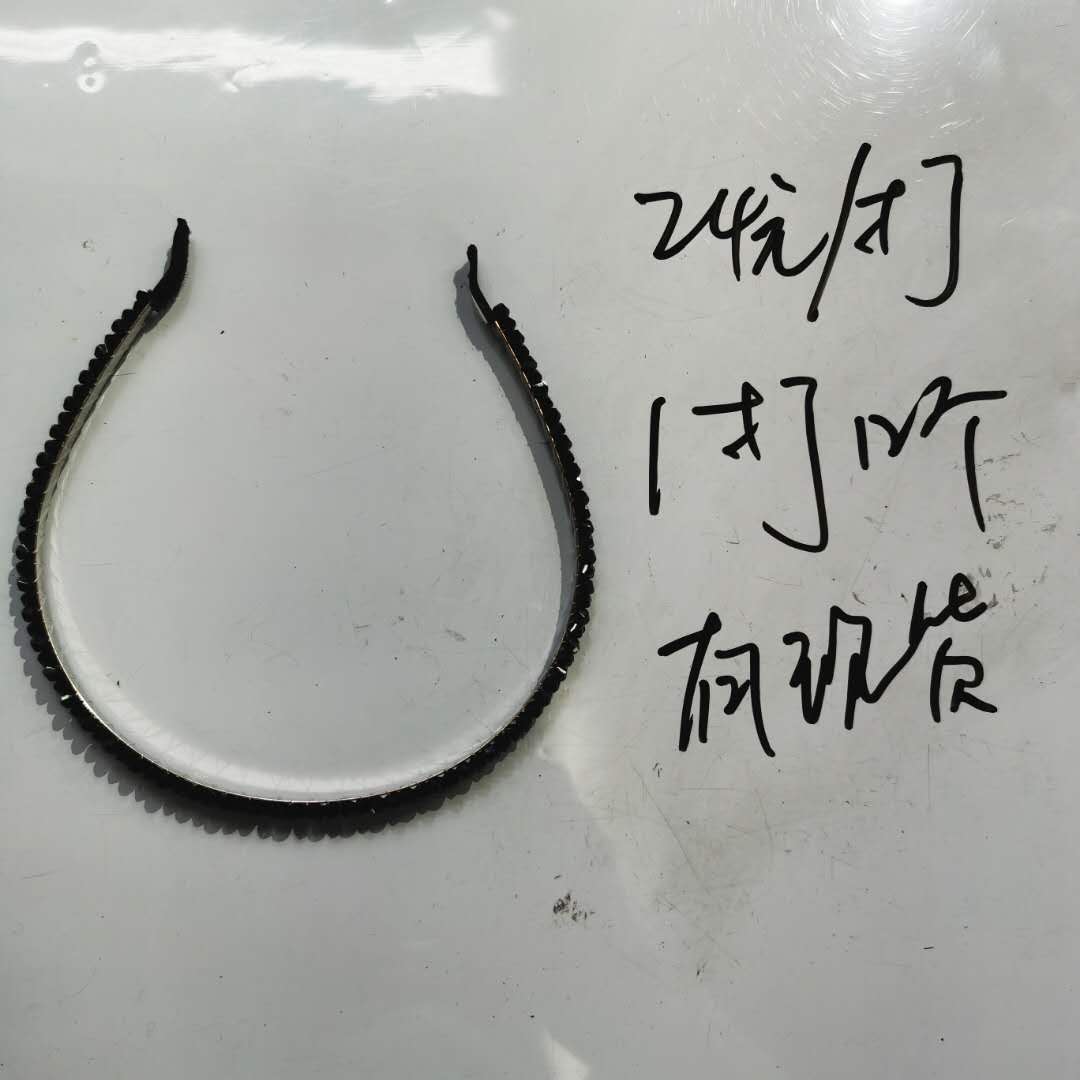 韩版时尚洋气百搭女士热销发箍水晶珠子发夹