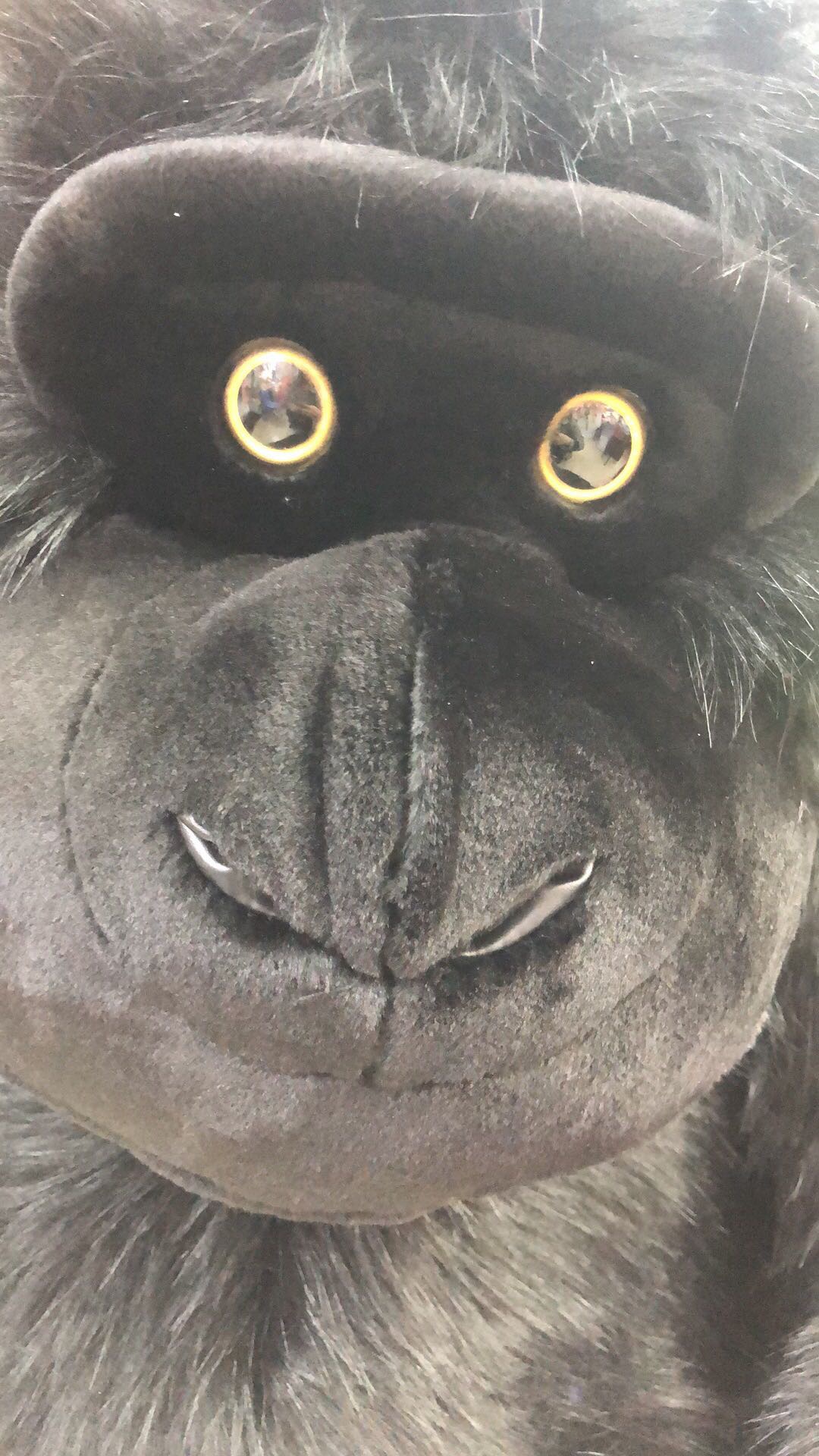 The plush toy anti-realistic gorilla doll chair is exquisitely crafted and sold directly by the manufacturer. It is a cute and fun Japanese-style home decoration item details Picture