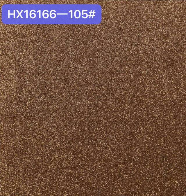 厂家直销现货供应HX16166闪亮弹力格利特皮革细节图