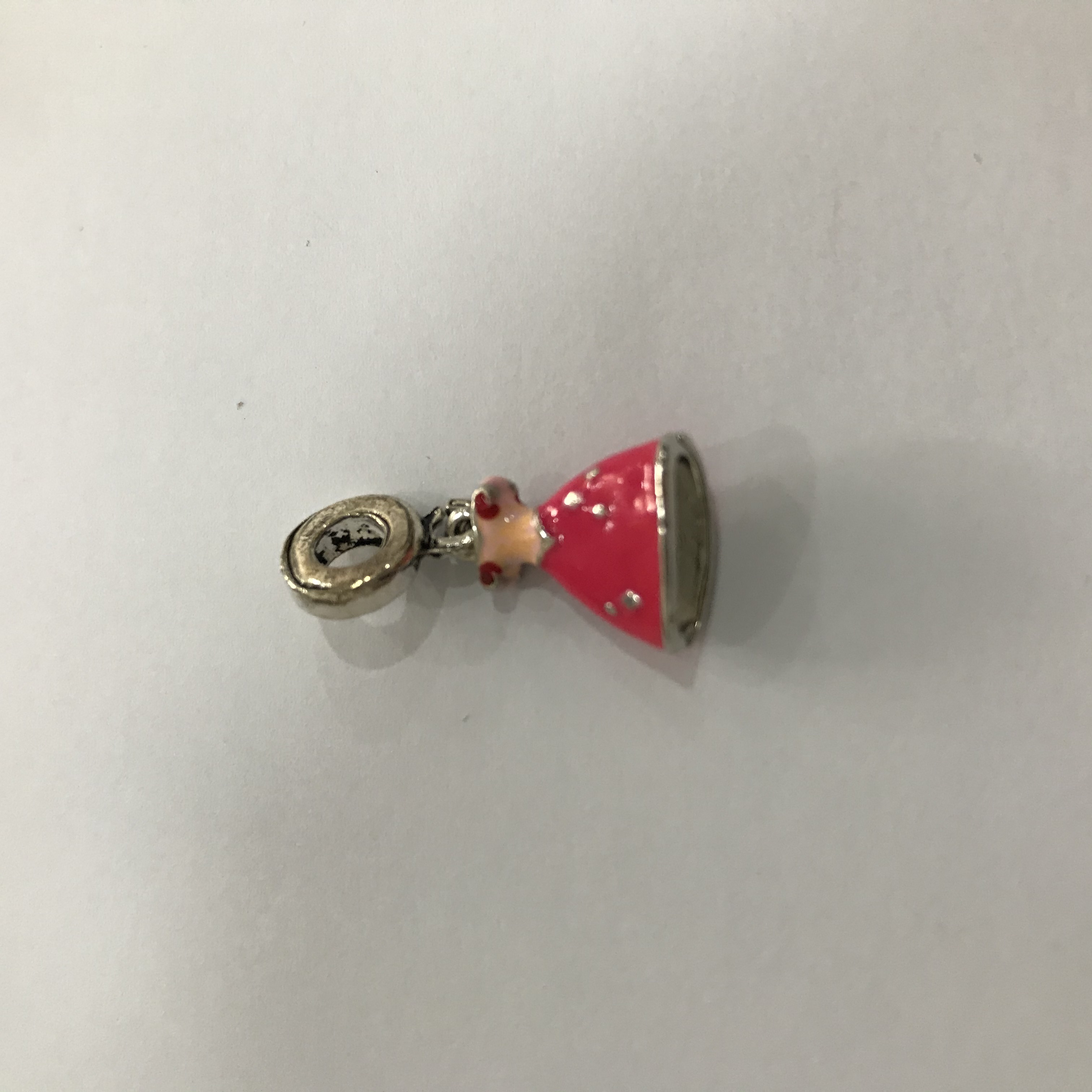 韩版diy饰品配件 滴油合金挂件 手链吊坠配件 多彩热裙子挂坠