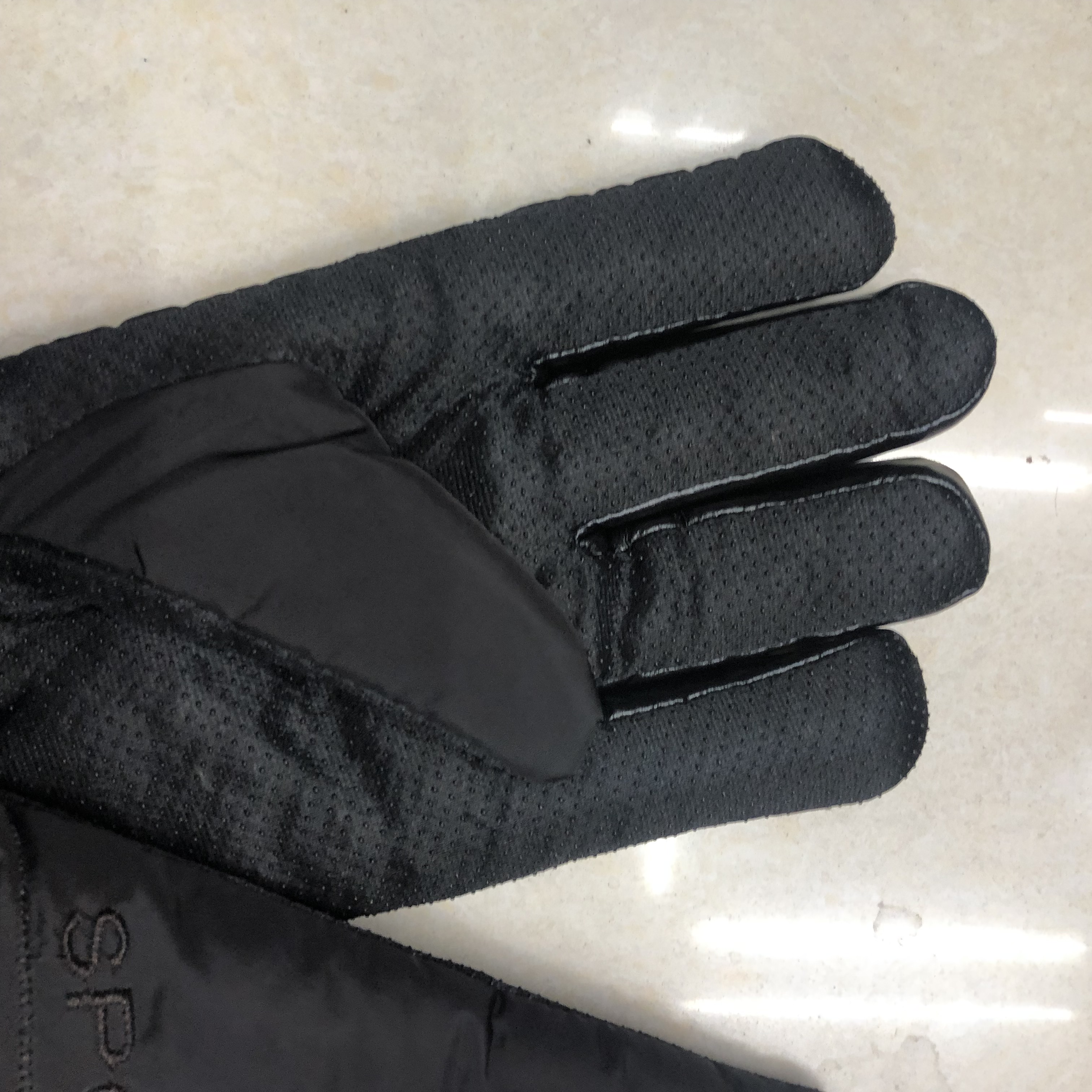 Outdoor Men's Gloves Winter Riding Plus Fleece Thickened Warm Windproof Waterproof Cold Leather Gloves Cycling Motorcycle details Picture