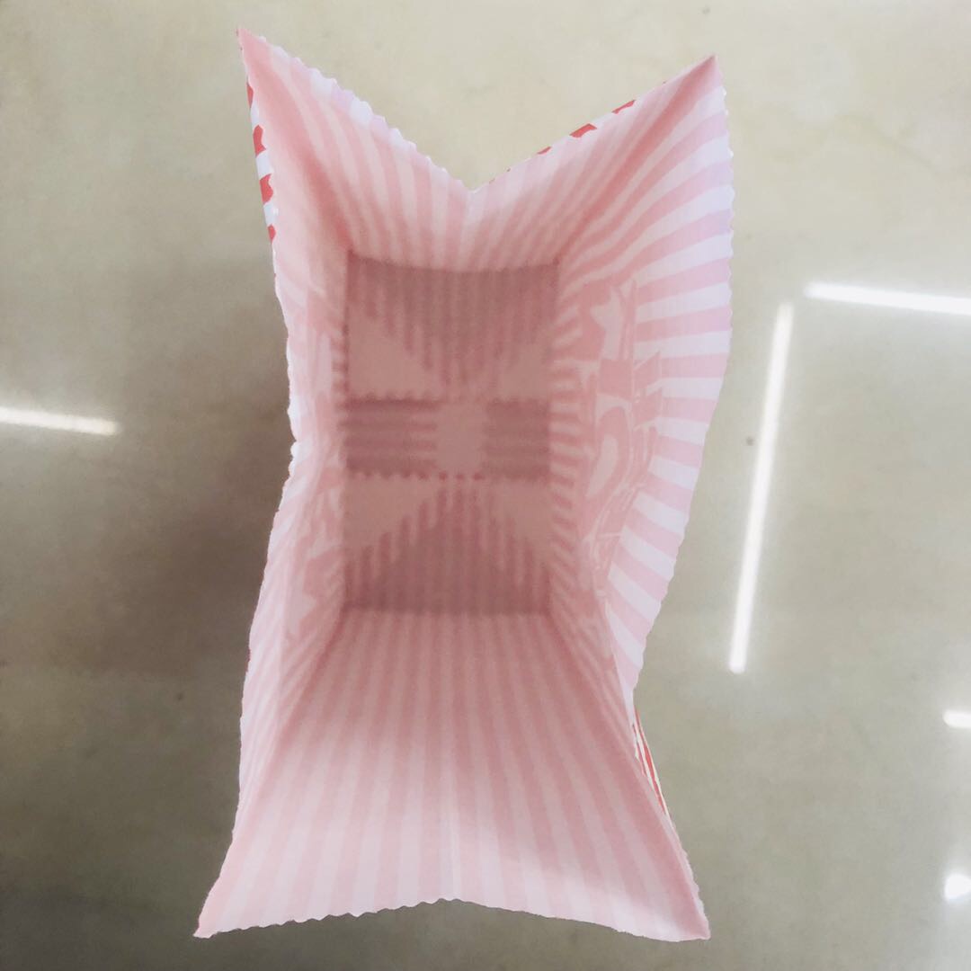 Fashion Striped Food Bag Snack Bag Popcorn Bag Can Be Customized Specification drawing