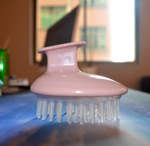 Factory Direct Massage Shampoo Brush Silicone Health Care Hair Shampoo Brush Pet Brush Massage Comb Wholesale Specification drawing