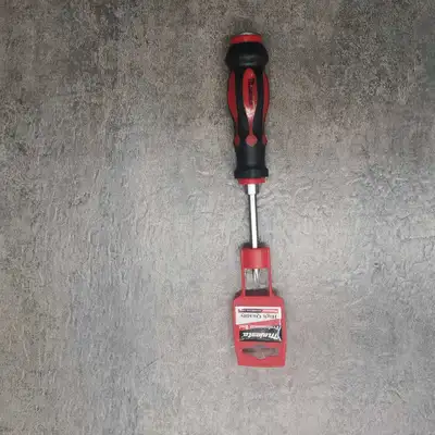 Flat-Head Cross Type Screwdriver Manufacturers Wholesale Screwdriver Multi-Specification Strong Magnetic Chromium Vanadium Steel