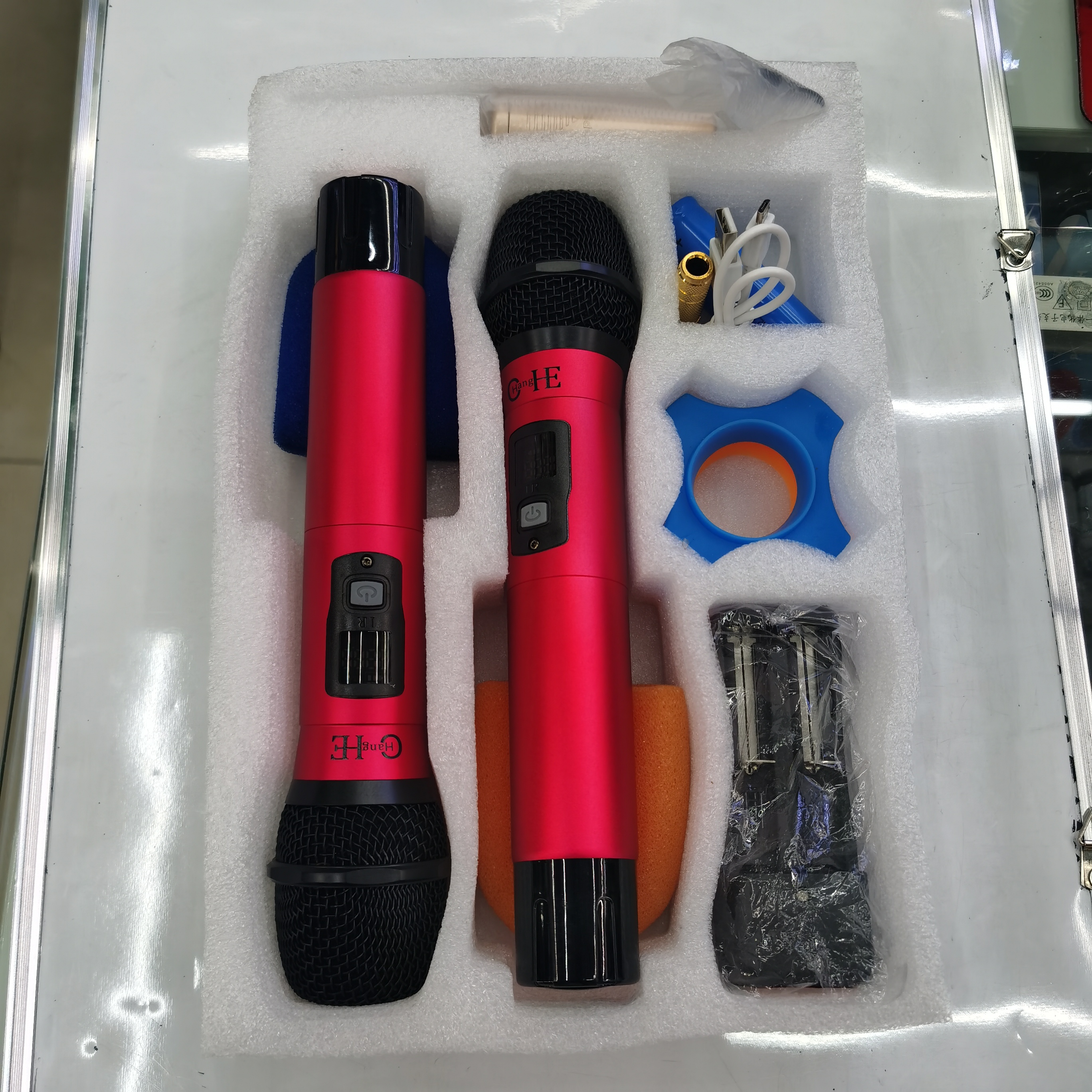 Smart Tv Home Ktv Wireless Microphone Sound Integrated Microphone Mobile Phone Computer Projection Karaoke Conference National K Song