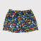 款号 1063#  男士泳裤   一次性涤纶布料 10色随机混色细节图