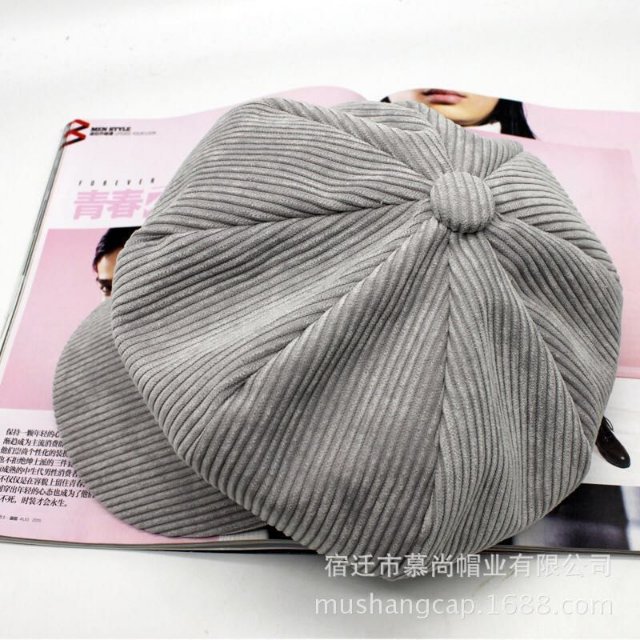 Korean Version Of Retro Fashion Ladies' Hats Baseball Caps Female Instagram Fashion Casual Hats details Picture
