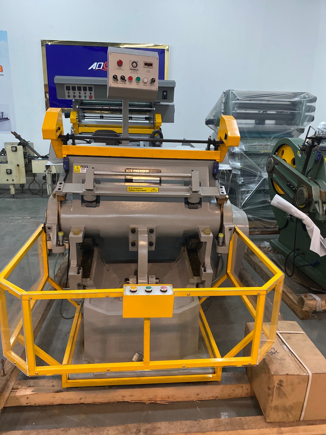 瑞安奥尔机械 印刷平压压痕切线机 ML-930A图