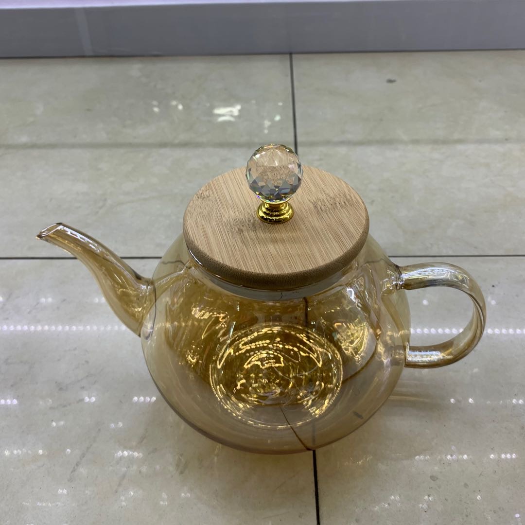 玻璃茶具花茶壶小容量普洱红茶不锈钢带过滤功夫泡茶壶杯细节图