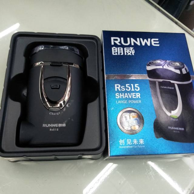Razor electric rechargeable razor portable men's Shaving razor pre-shave double head wash shaver thumbnail