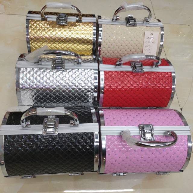 6 color jewelry box PU environmental protection material