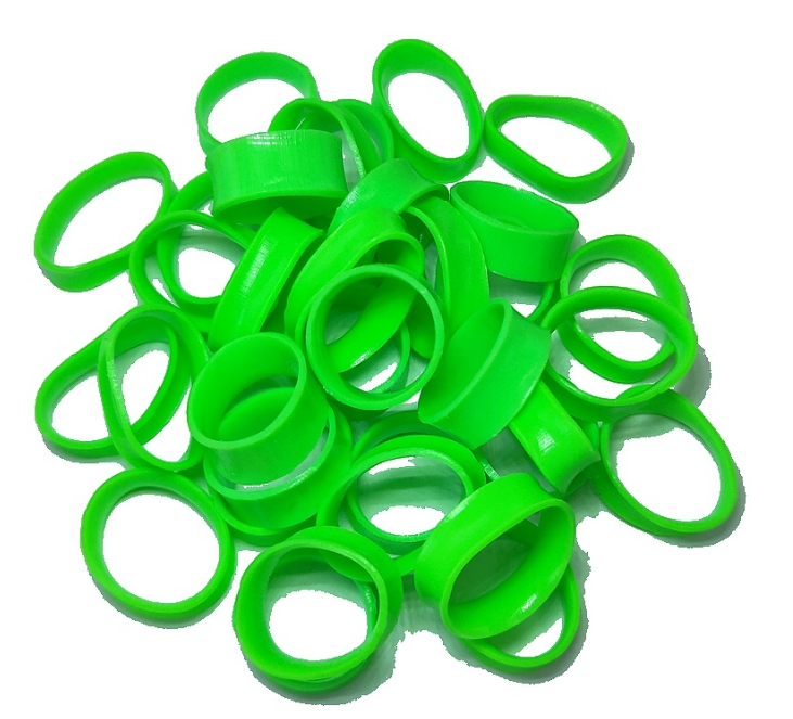 手指灯皮筋/指环皮筋/发光灯皮筋产品图