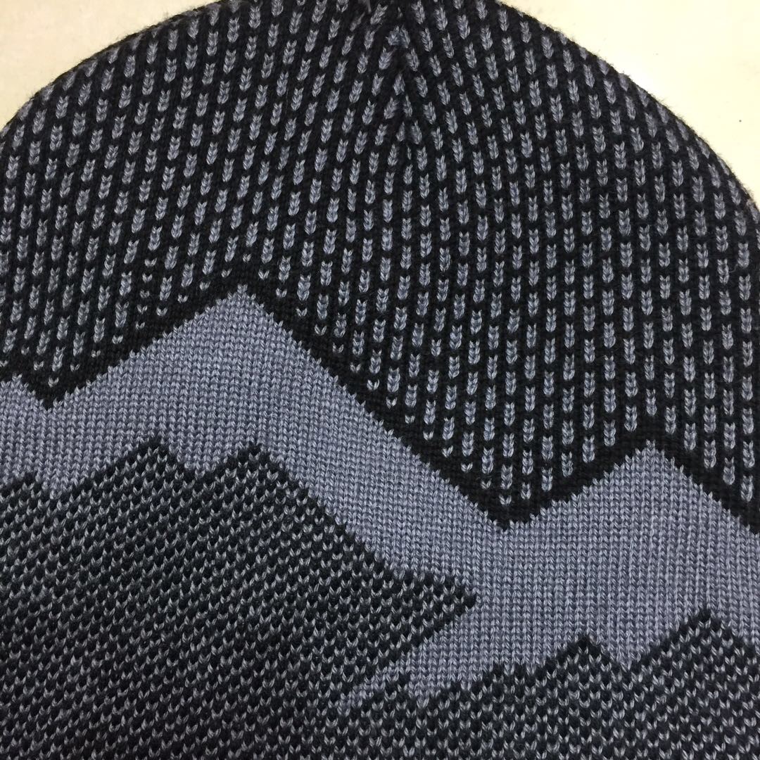 百搭套头骑车针织帽加绒加厚细节图