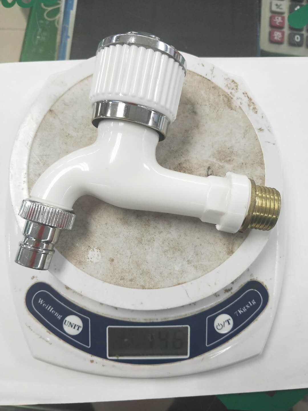 New nozzle mop pool head 4 minutes 6 minutes plastic Angle valve household rural slow open project bibcock kitchen quick nozzle thumbnail