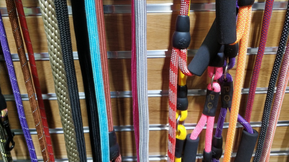 Thickened woven multi-color pet leash Specification image