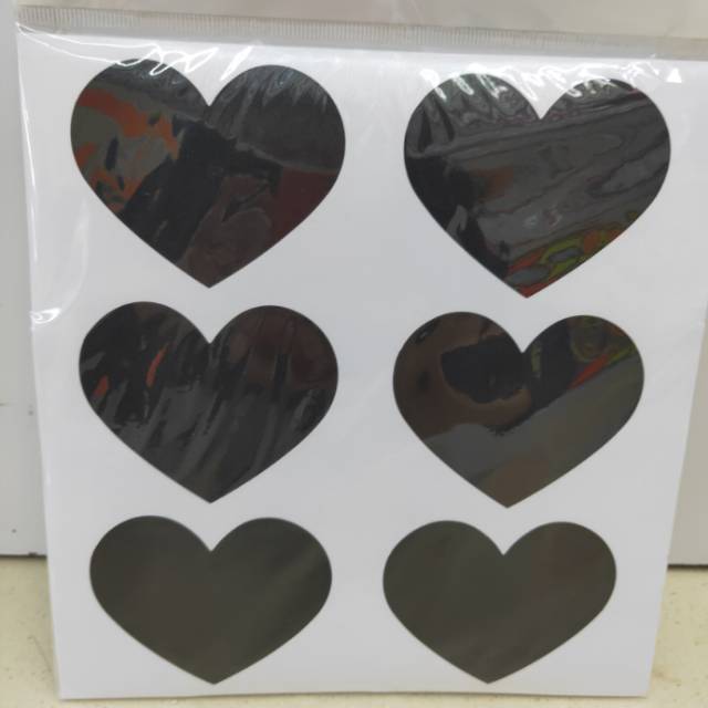 Office supplies, student supplies, heart-shaped stickers